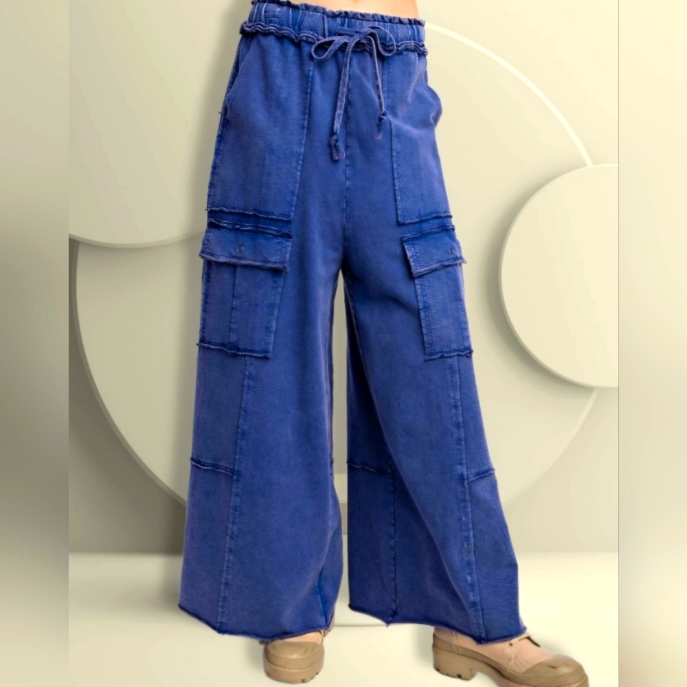 Easel Wide Leg Pant Large